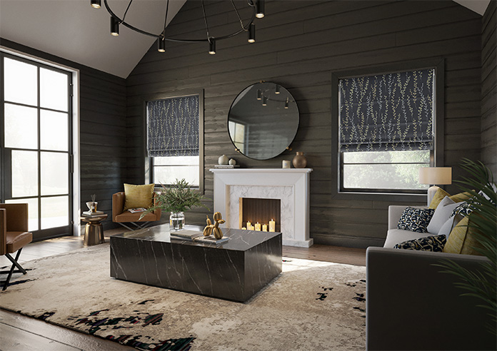 Willow Field, Onyx - Roman Blind - Image 6